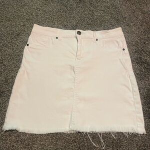1822 Denim White Pencil Mini Skirt Resort